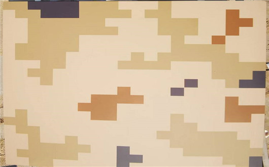 恩施荒漠迷彩漆喷涂